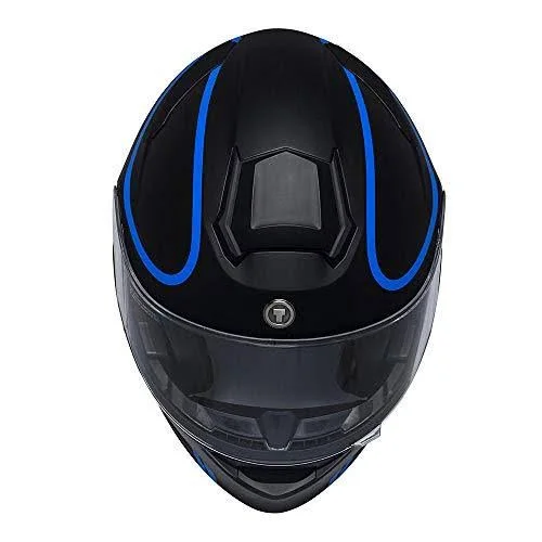 Torc T-28 Vapor Full Face Modular Motorcycle Helmet Vapor Hi-Viz Yellow, S