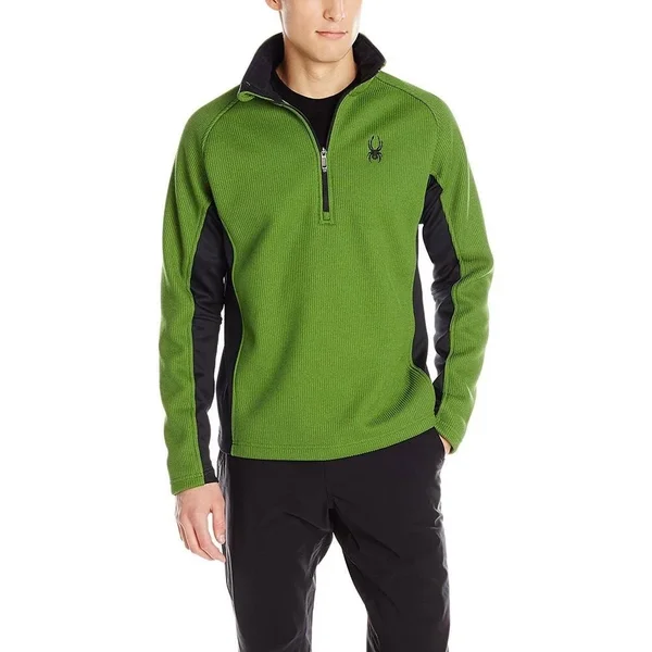Spyder Men's Constant Full Zip Sweater - Mountain Top/Black, Medium