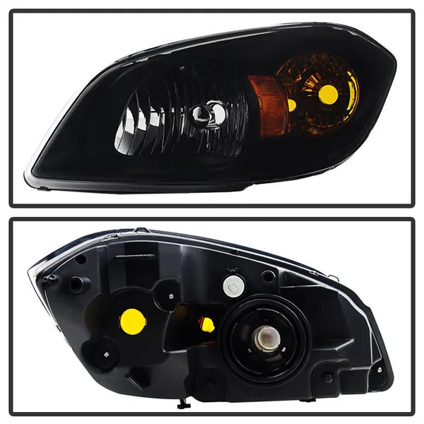 Xtune Chevy Cobalt 05-10 Crystal Headlights Black Smoked HD-JH-CCOB05-AM-BSM