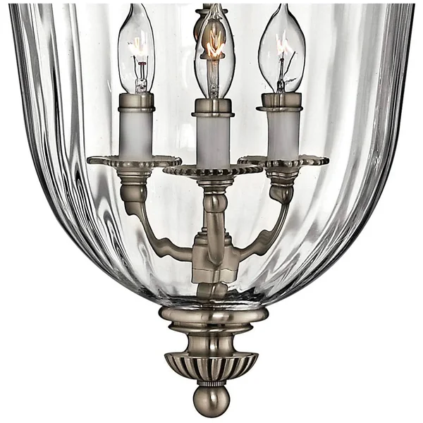 Hinkley Lighting 3613PW Cambridge Foyer Pendant Light, Pewter