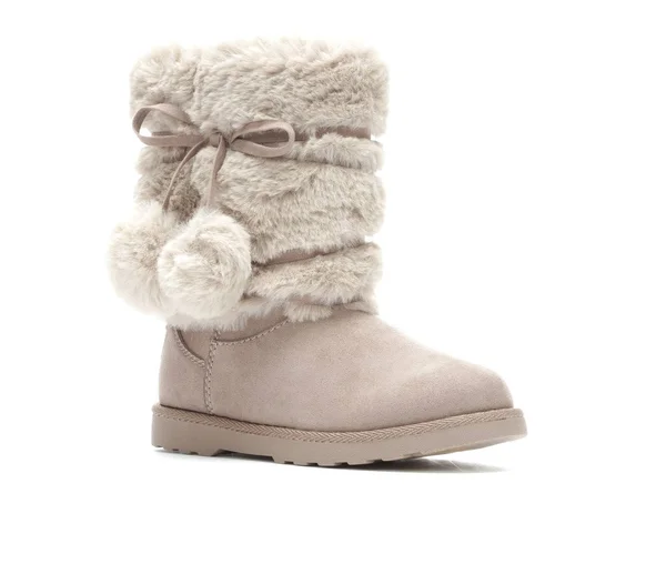 Girls& Makalu Little Kid & Big Kid Cozy Land Boot in Taupe Size 13 - Little Kid Medium