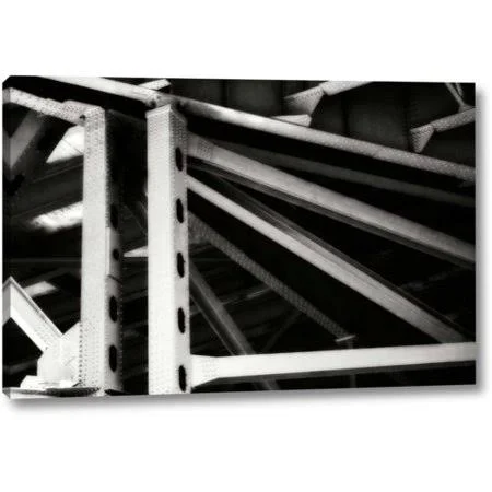Ebern Designs 'Rivets and Steel VII' by Alan Hausenflock Giclee Art Print on Wrapped Canvas, Size: 11 inch H x 16 inch W x 1.5 i