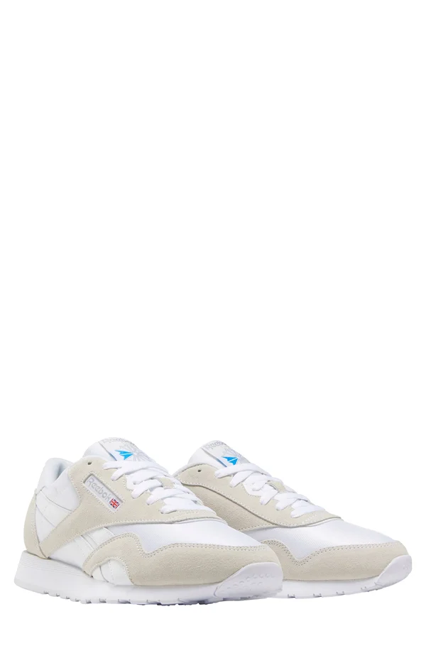 Reebok Classic Nylon Men's Shoes, Size: 12, White