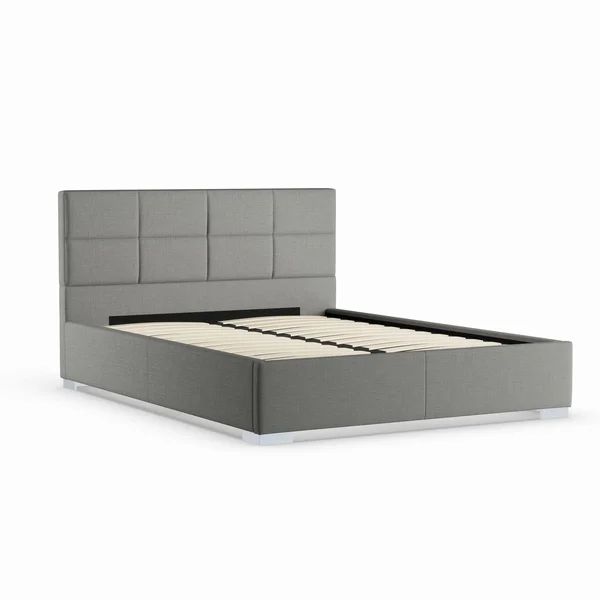 Strick & Bolton Vostell Grey Platform Bed (Queen)