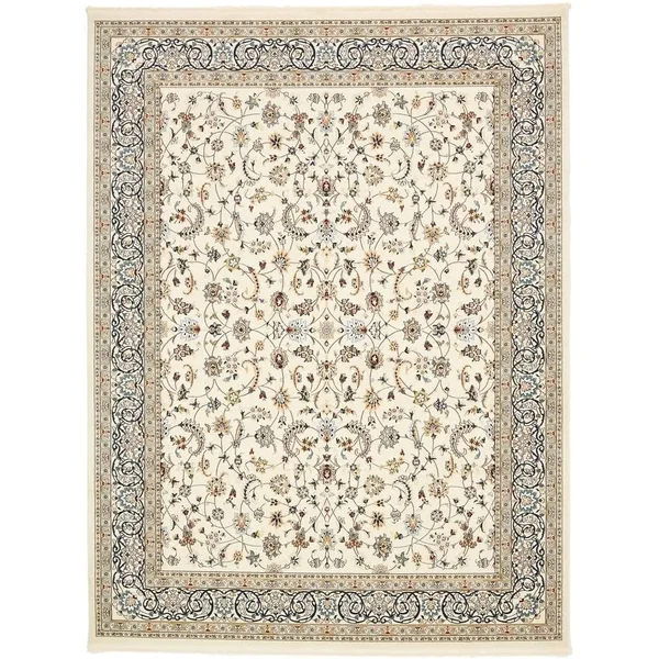 Unique Loom Leeds Narenj Area Rug - 5& 0 x 5& 0 Round - Burgundy