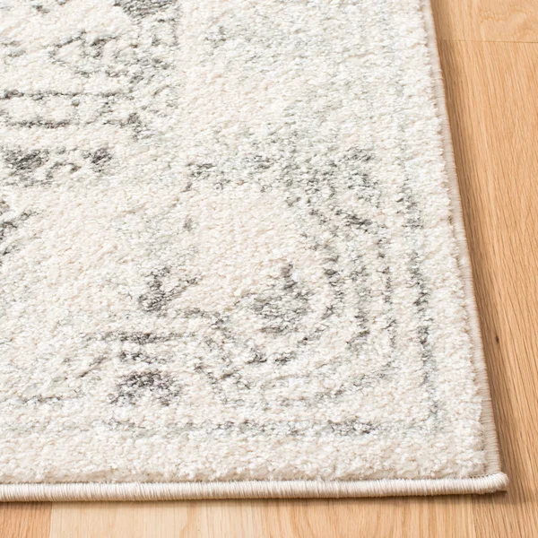 Safavieh Tulum Rusty Moroccan Boho Rug - 2& x 15& Runner - Ivory/Grey