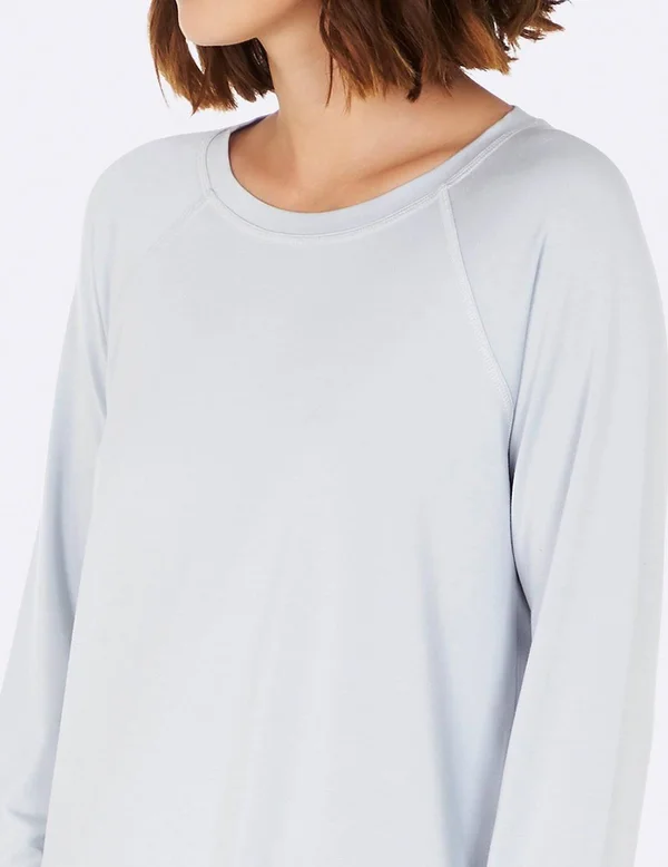 Goodnight Raglan Sleep Top L, Black