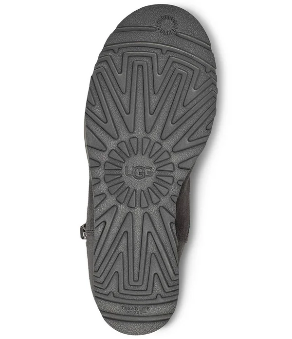 Ugg Classic Femme Zip Mini Grey 8.5