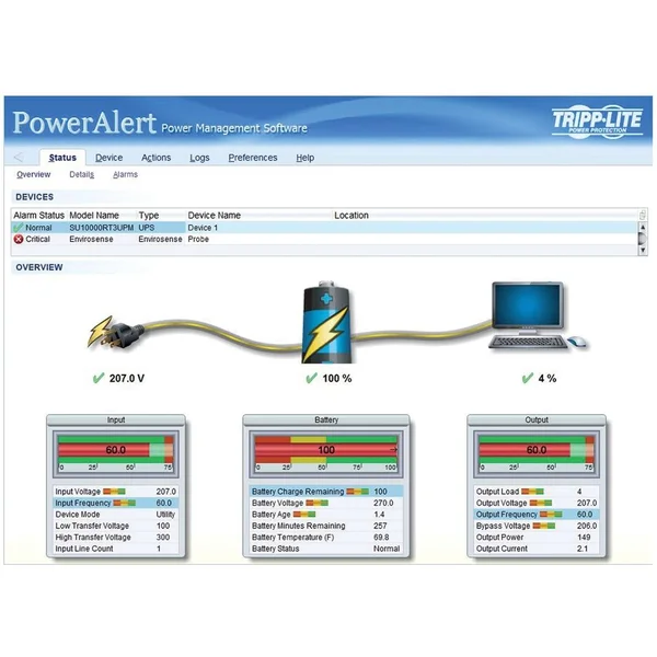 Tripp Lite SNMPWEBCARD UPS SNMP Web Management Card