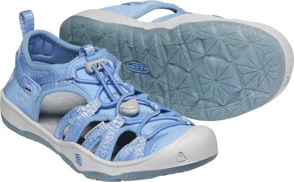 Keen Youth Moxie Sandal - 5 - della Blue, Vapor