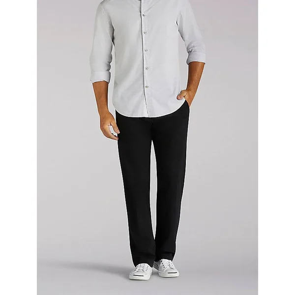 Lee Jeans Extr Comfort Relaxed Pants Big Tall - Black - Casual Pants