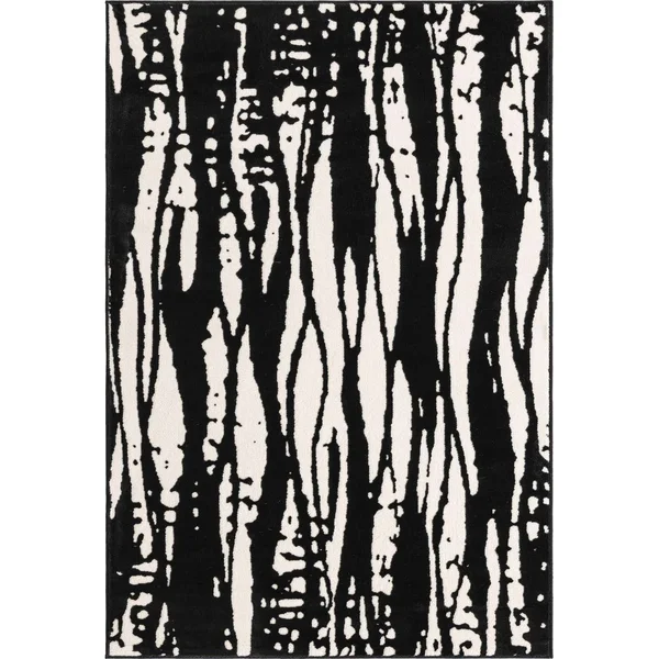 Vince Camuto Roma Modern Abstract Area Rug - Teal - 2& 0 x 8& 8 Runner