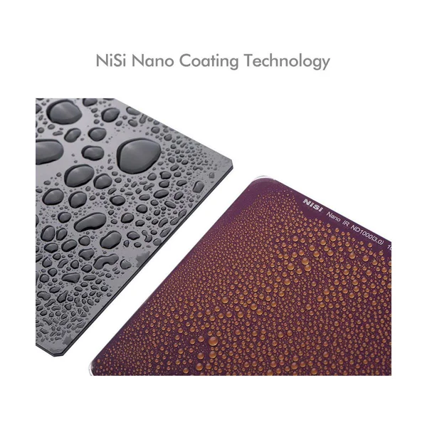 NiSi 75x80mm Nano IR ND1000 3.0 (10-Stop) Neutral Density Filter