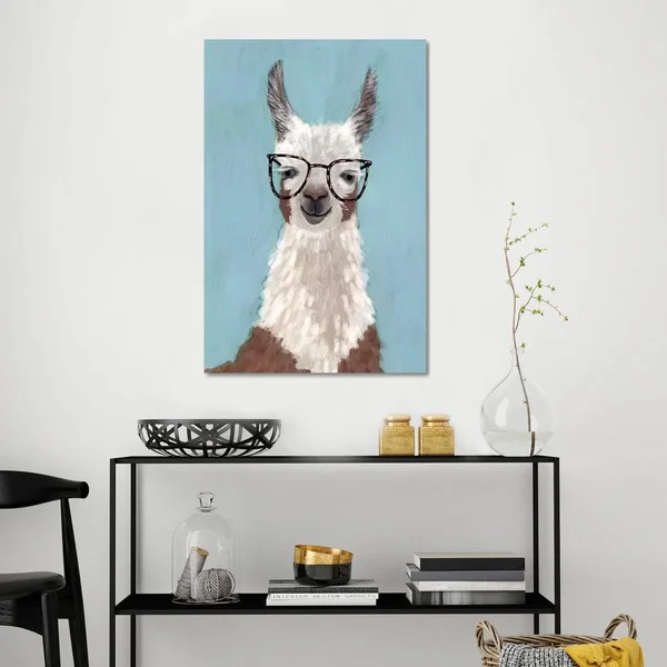Victoria Borges Canvas Prints - Llama Specs I