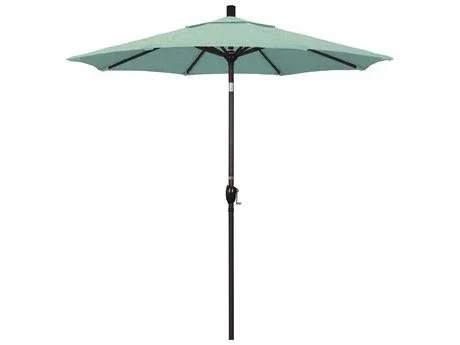 California Umbrella 7.5& Market Patio Umbrella in Spectrum Indigo