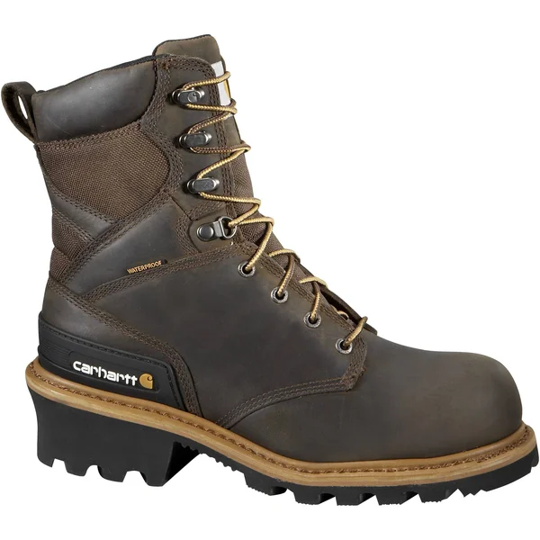 Carhartt Men's Logger Composite-Toe Work Boots - Brown