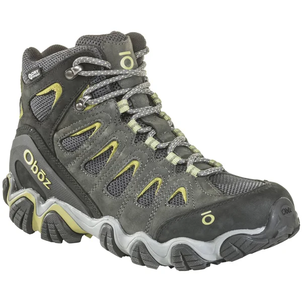 Oboz Men's Sawtooth II Mid B-DRY, Dark Shadow, Woodbine Green, 13