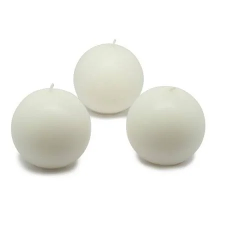 Jeco Inc. Ball Candle, Gold