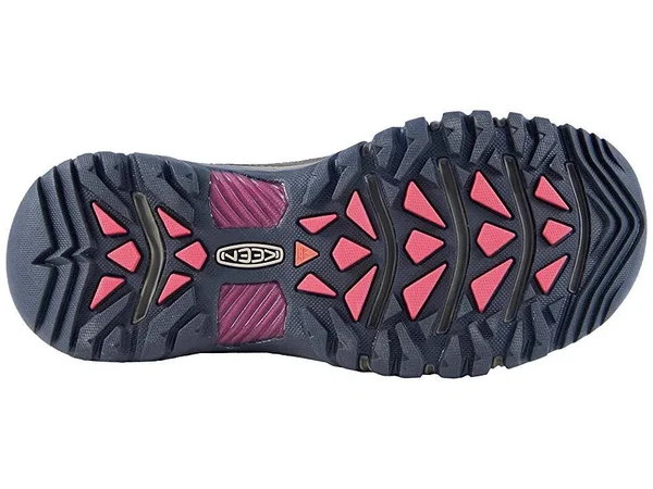 Keen Women's Targhee EXP Waterproof Shoe - 6.5 - Canteen - Grape Wine
