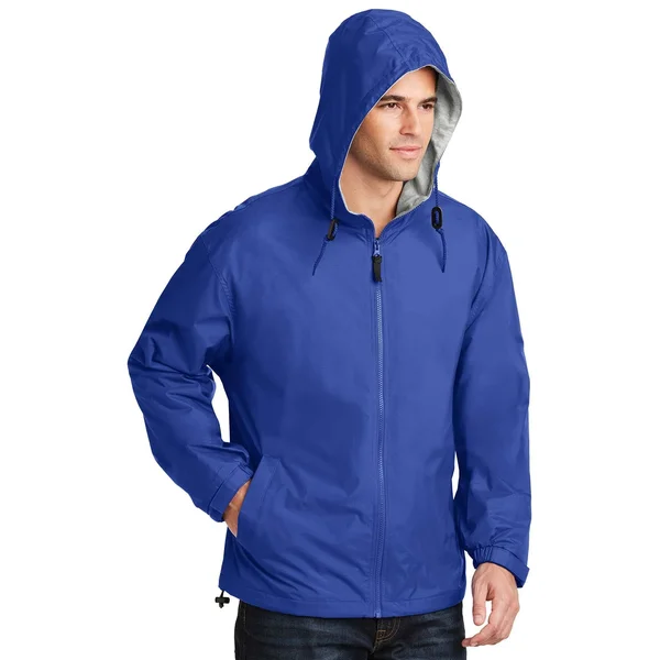 Port Authority JP56 Team Jacket - Royal/Light Oxford - 4XL