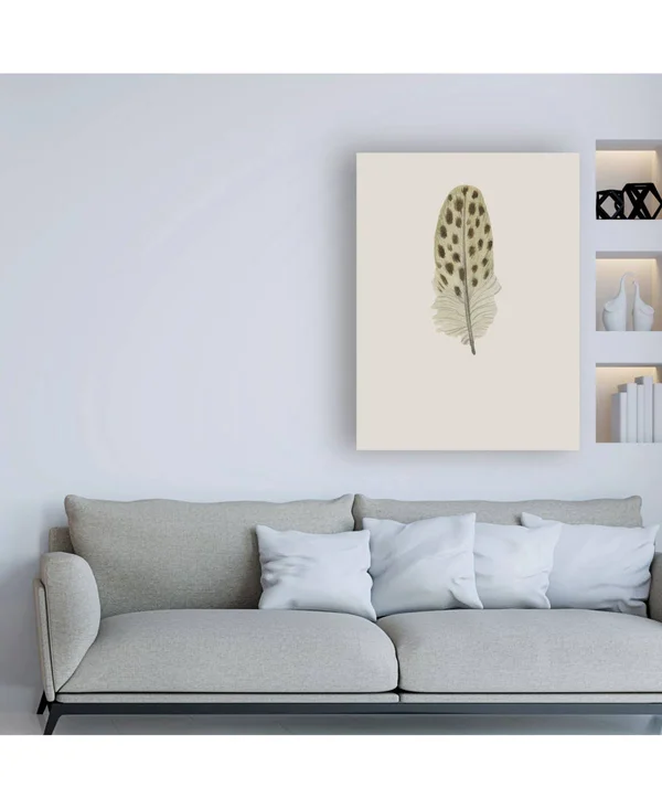 Trademark Fine Art Ic01713-C2432Gg Incado 'Feather 10' Canvas Art, 24X3