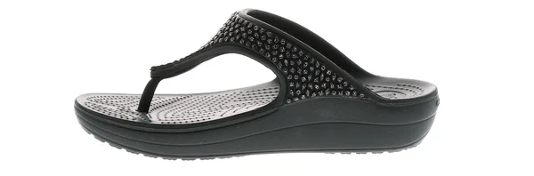 Crocs Women's Sloane Embellished Flip Flop, Size: 6, Black