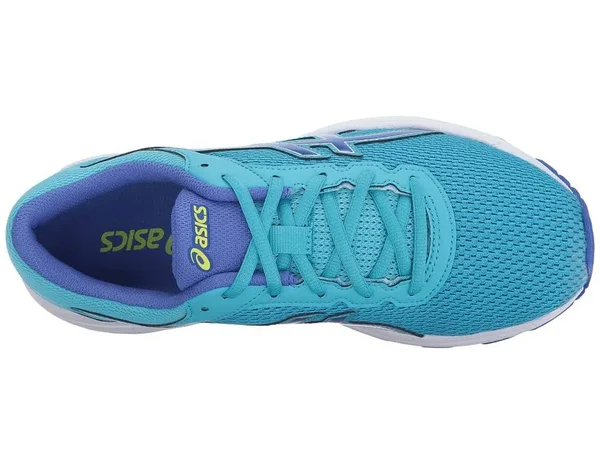 Asics Kids& GT-1000 6 GS Running-Shoes Aquarium/Blue Purple/Lime