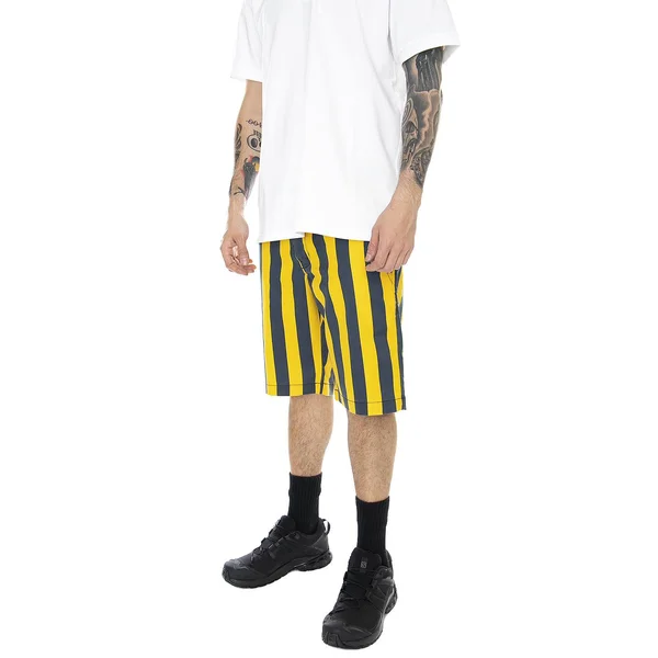 Dickies Mens Hague Custard, White Shorts Size W 31