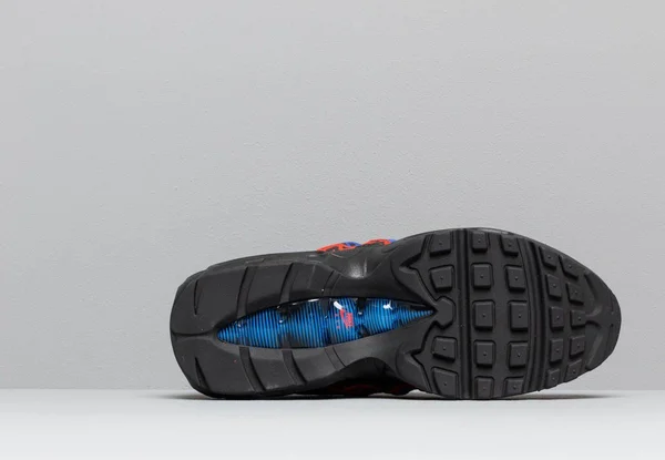 Nike Wmns Air Max 95 Premium Black/ Black-habanero Red-racer Blue
