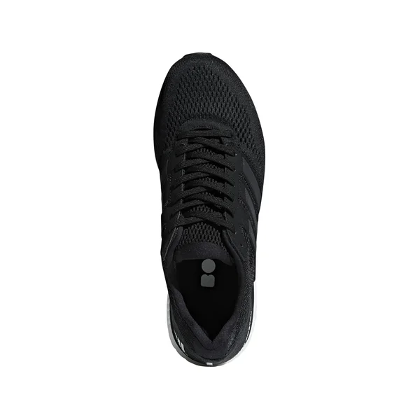 Adidas Adizero Boston 7 Core Black/White Men's Running Shoes, Size: 8