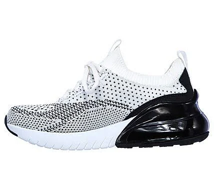 Skechers Women's Skech-Air Stratus Athletic Shoes White/Black 10.0