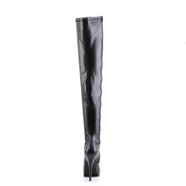 Devious - Indulge-3000 6, Black Str PU