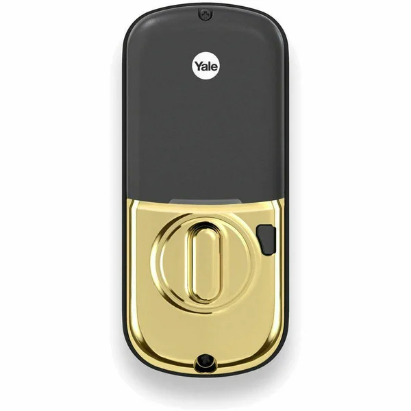 Yale Real Living YRD256 Assure Lock SL - Door lock - combination, electronic - smart lock - touch keypad - Z-Wave - satin nickel