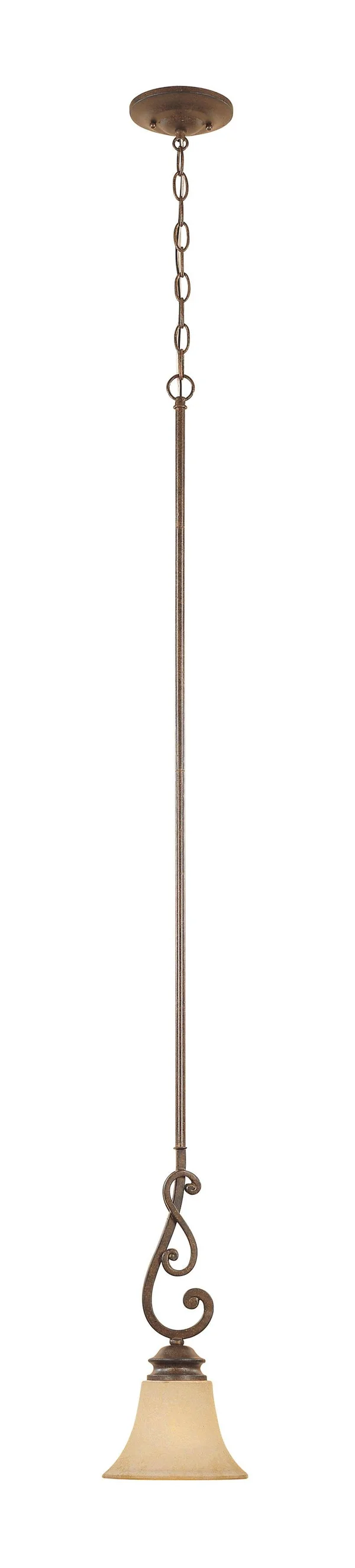 Designers Fountain 81830-FSN Mendocino Mini Pendant - Forged Sienna