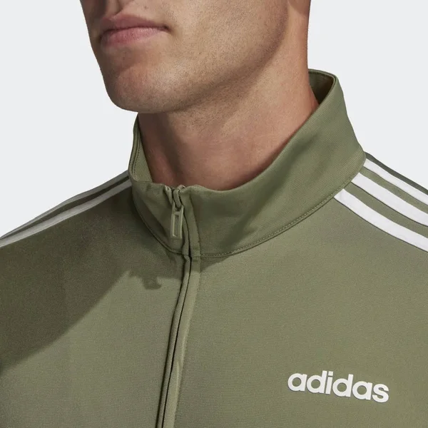 Adidas Men's Essentials 3-Stripes Tricot Track Jacket