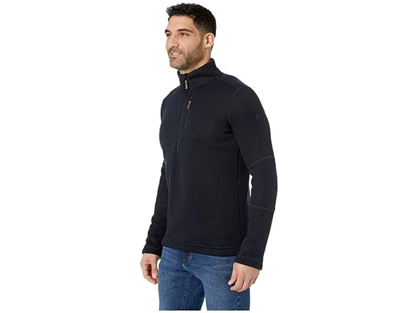 Smartwool Hudson Trail Fleece Half Zip Sweater - Men's Navy, XXL