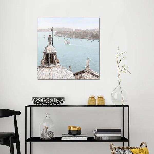 Alan Blaustein Canvas Art Prints - San Giorgio Maggiore Duomo ( Architecture > Domes art)