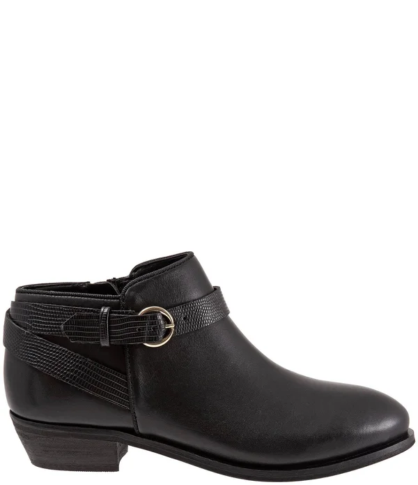 Women's SoftWalk Raven Bootie - Size: 7.5, Brown