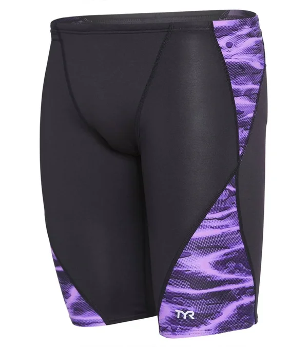 TYR SAMBS7A Men's Lambent Blade Jammer Swimsuit - Purple, 26