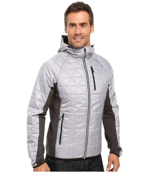 Smartwool Mens Double Corbet 120 Hoodie SW016110 Silver, X-Large