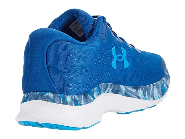 Under Armour Men's Charged Bandit 6 Camo Running Shoes - Blue, 14