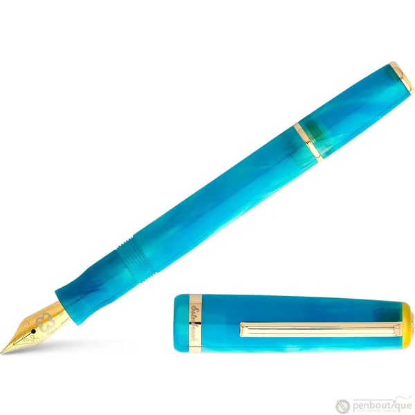 Esterbrook Jr Pocket Fountain Pen - Paradise Blue Breeze - Medium
