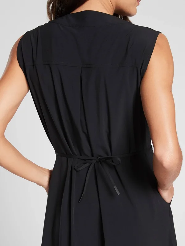 Athleta Women's Marlow Maxi Dress Black Size S