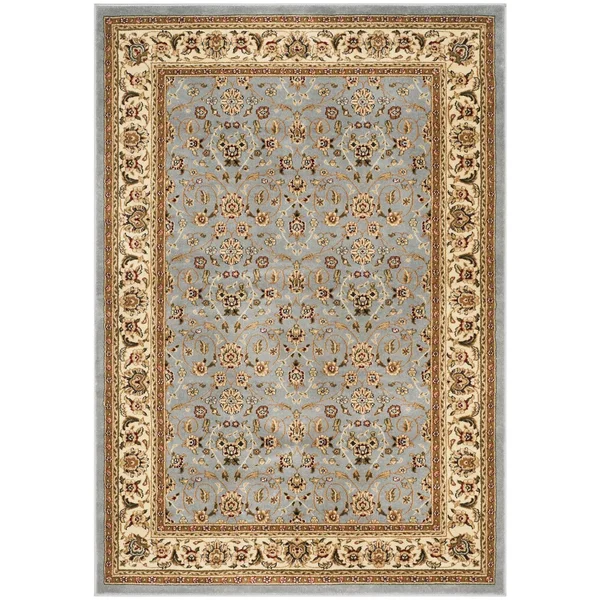 Safavieh LNH312B Lyndhurst Light Blue, Ivory Area Rug - 11& x 15&
