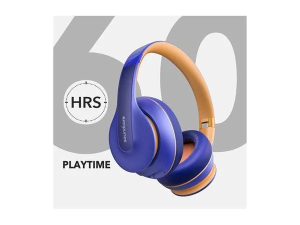 Anker Soundcore Life Q10 Wireless Bluetooth Headphones, Over Ear and Foldable, Hi-Res Certified Sound, 60-Hour Playtime and Fast