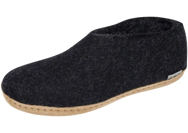 Glerups Shoe Slipper Charcoal - Men's 8.5-9 US, Women's 10 US M