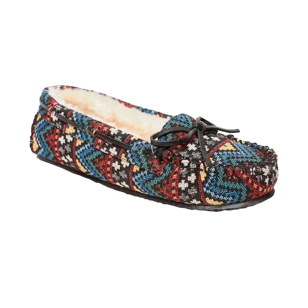 Minnetonka Women's Cally Faux Fur Slipper