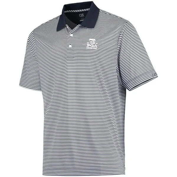 Cutter & Buck DryTec Trevor Stripe Polo, Men's, Size: XL, Blue