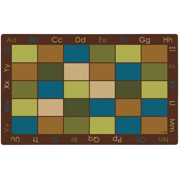 Nature&s Colors Rug - 7& 6x22 x 12& Carpets for Kids