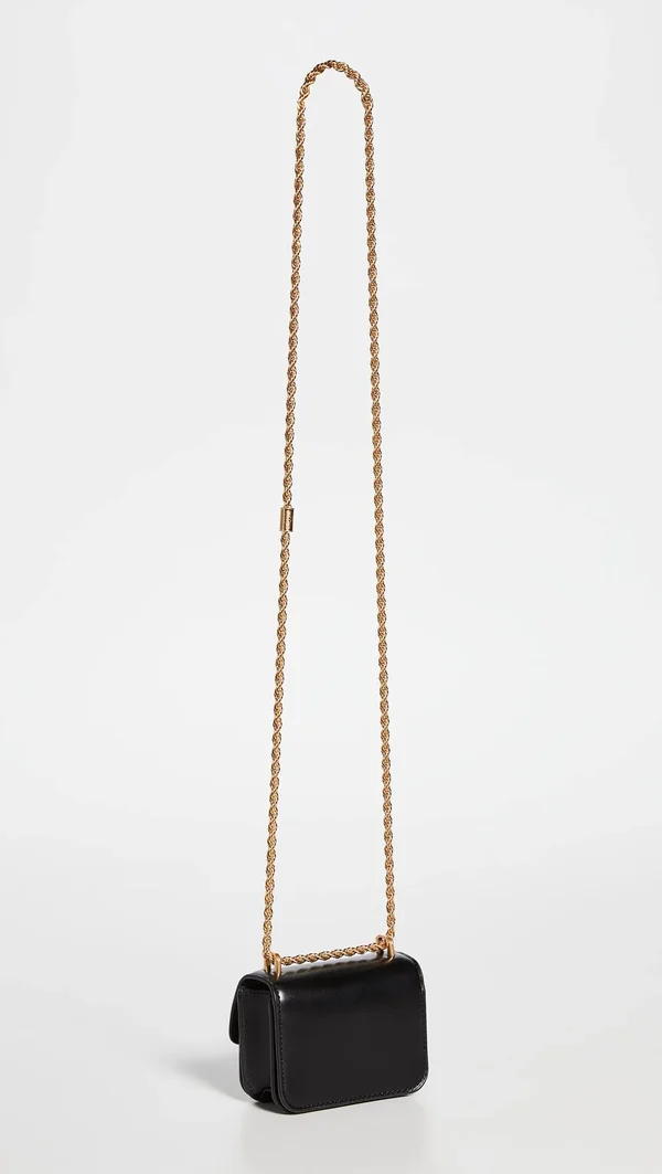 Tory Burch Eleanor Mini Crossbody Bag - Black, Women's